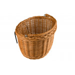 Prútený košík na riadidlá